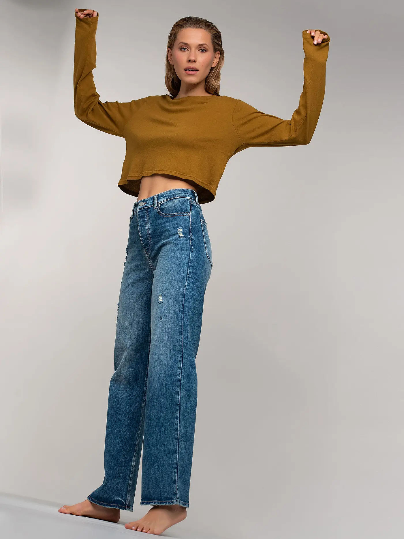 AG | Highwaist Jeans Wide Leg Alexxis | 